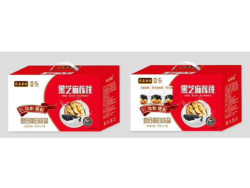 黑芝麻核桃復合蛋白飲品